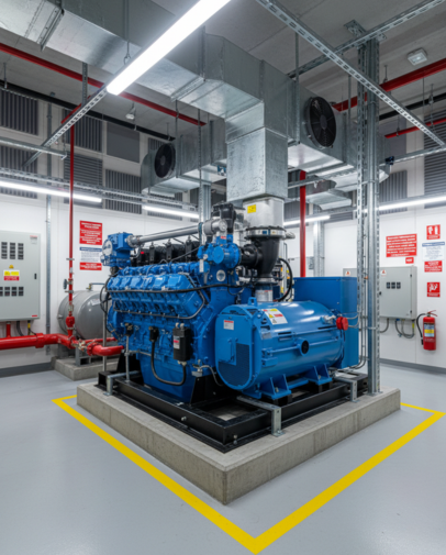 24 Hrs Generator