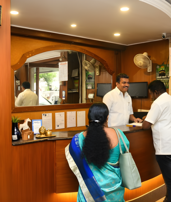 Spacious Lobby and Reception