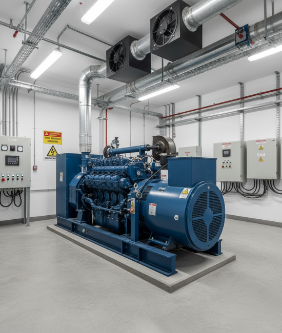 24 Hours Generator Backup